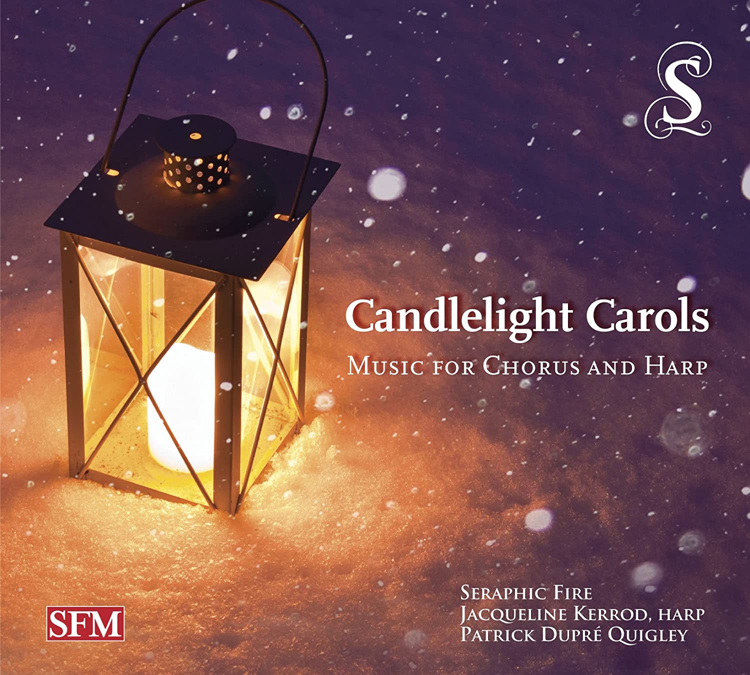 Candlelight Carols - Music for Chorus & Harp / Kerrod, Quigley, Seraphic Fire