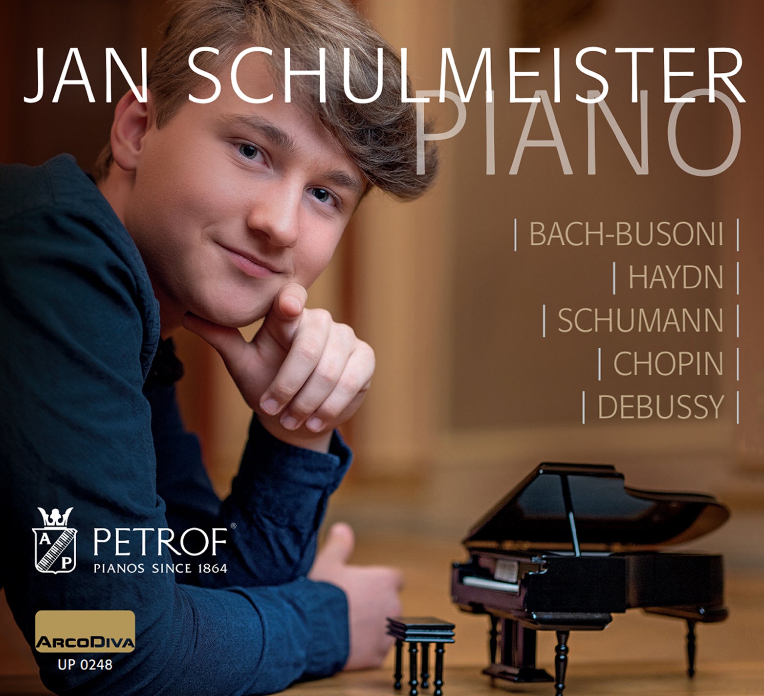 Bach, Haydn, R. Schumann, Chopin, & Debussy: Piano Music / Jan Schulmeister