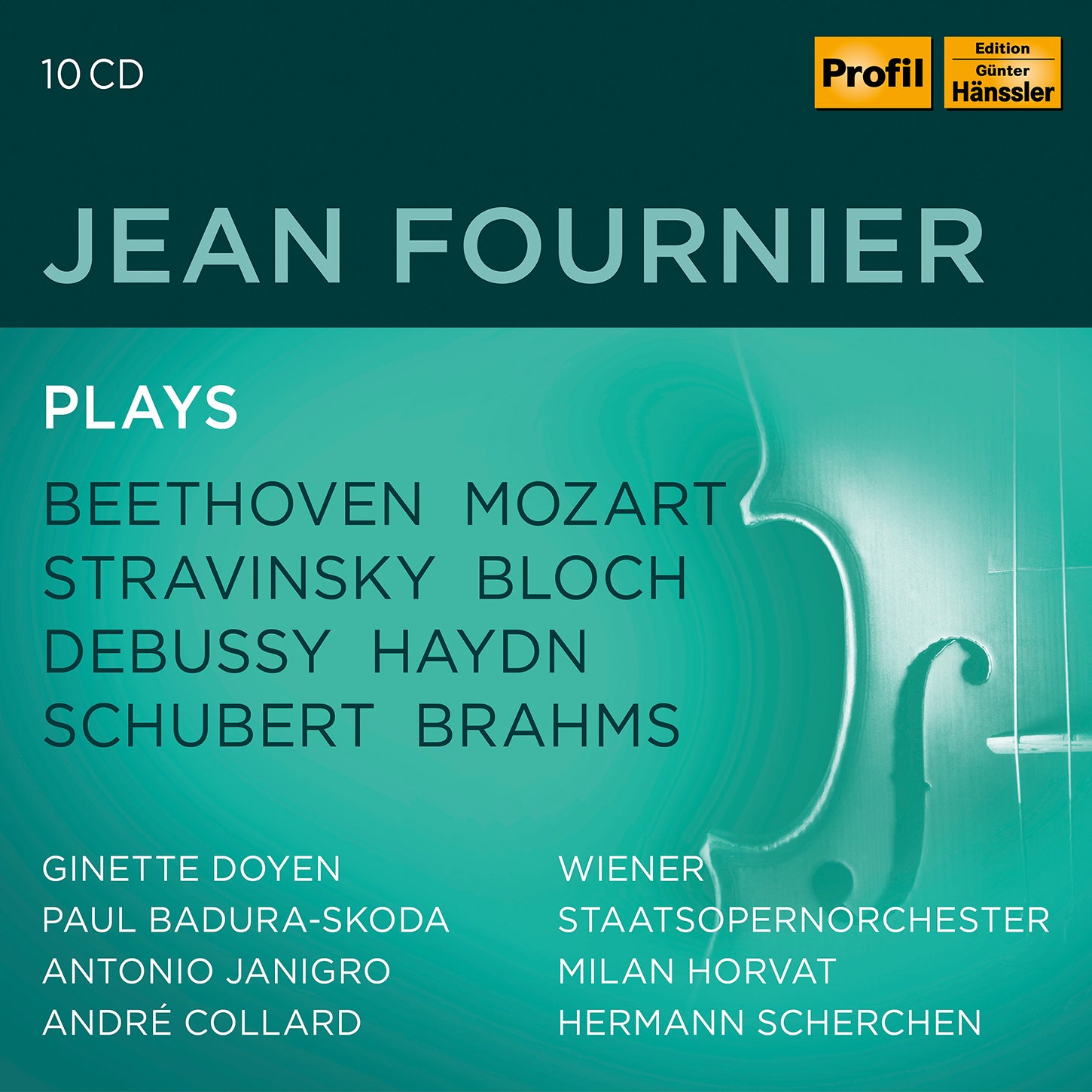 Jean Fournier Plays Chamber and Concerto Works