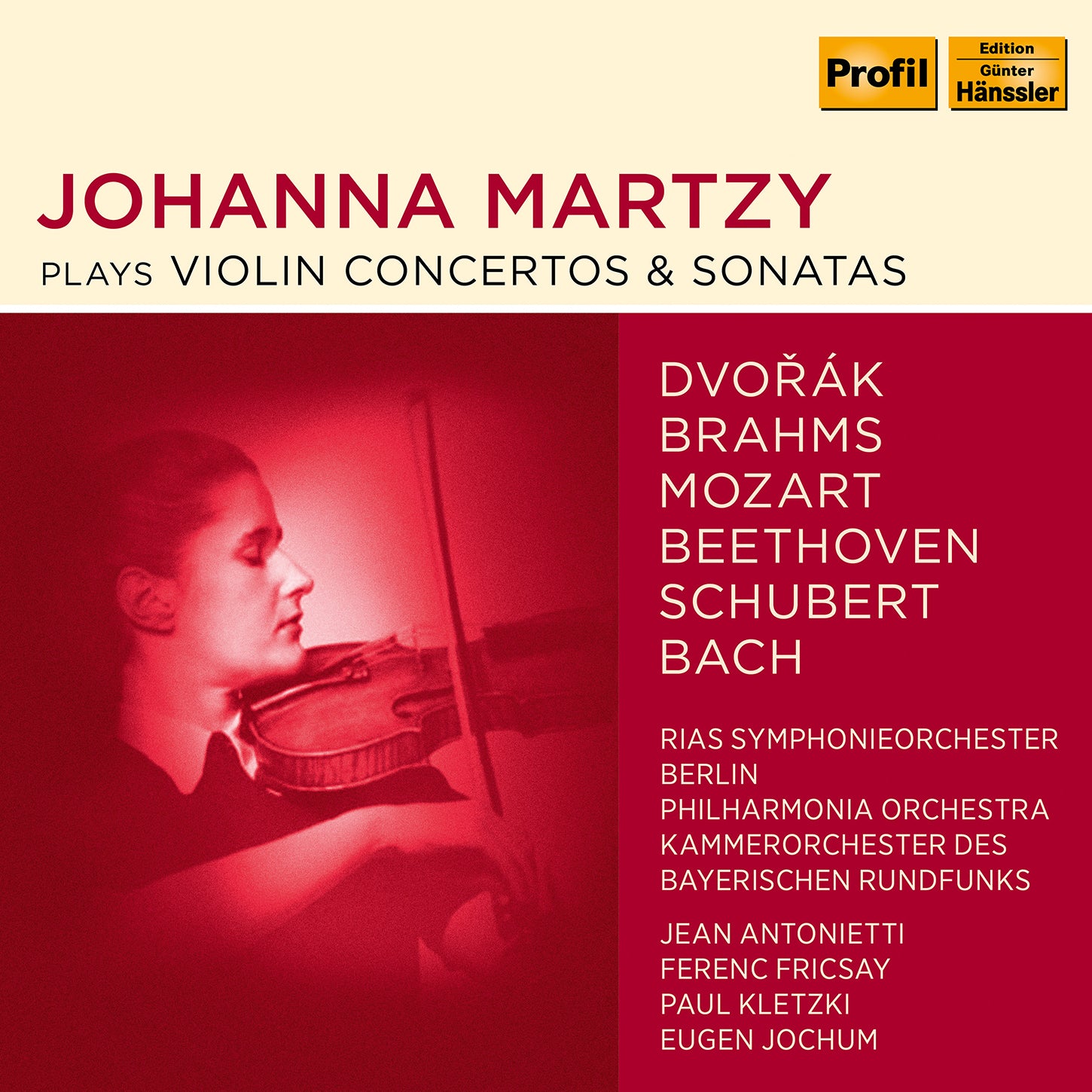 Johanna Martzy plays Violin Concertos & Sonatas