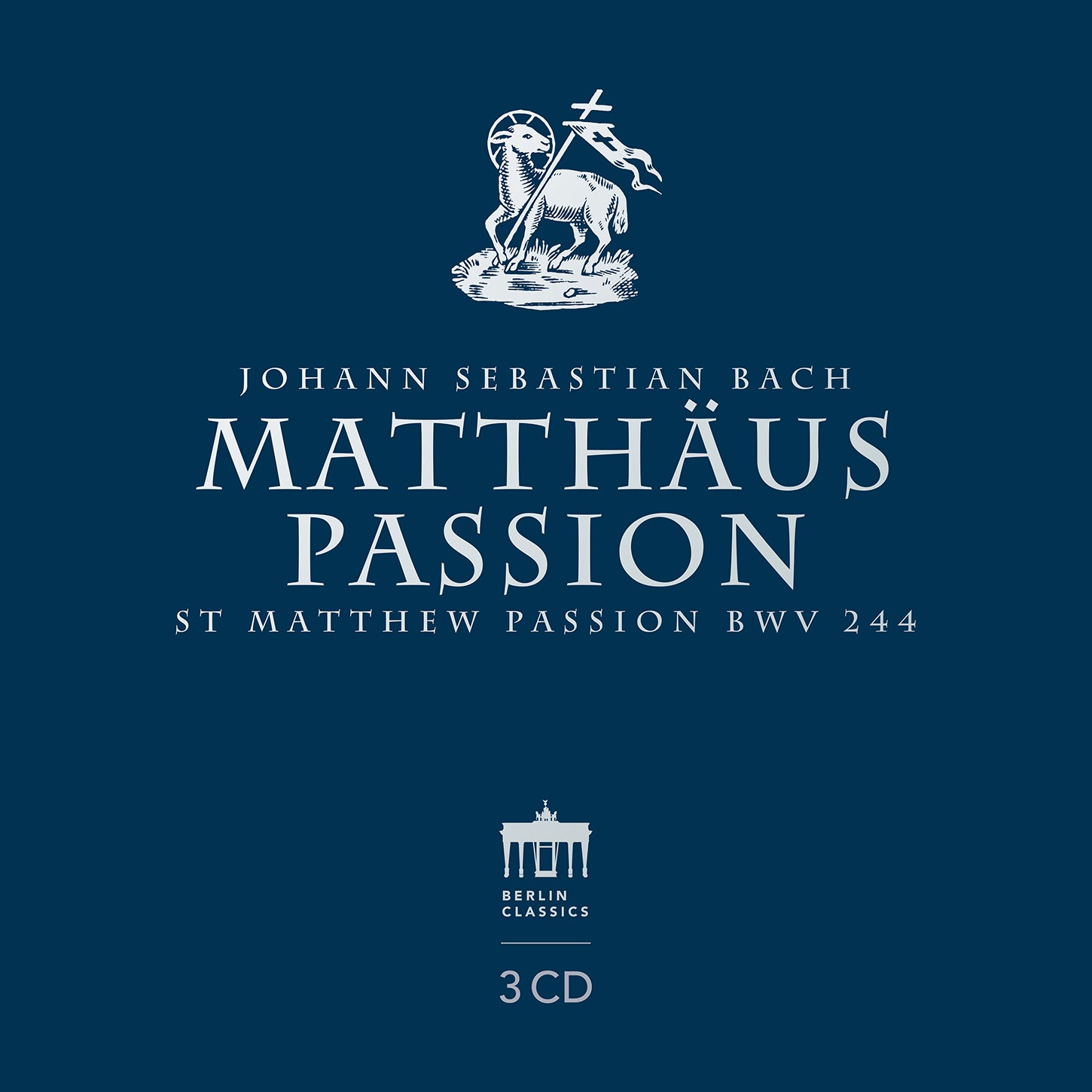 Bach: St. Matthew Passion / Schreier, Adam, Vogel, R. & E. Mauersburger, Dresden Kreuzchor, Thomanerchor Leipzig, Gewandhausorchester Leipzig