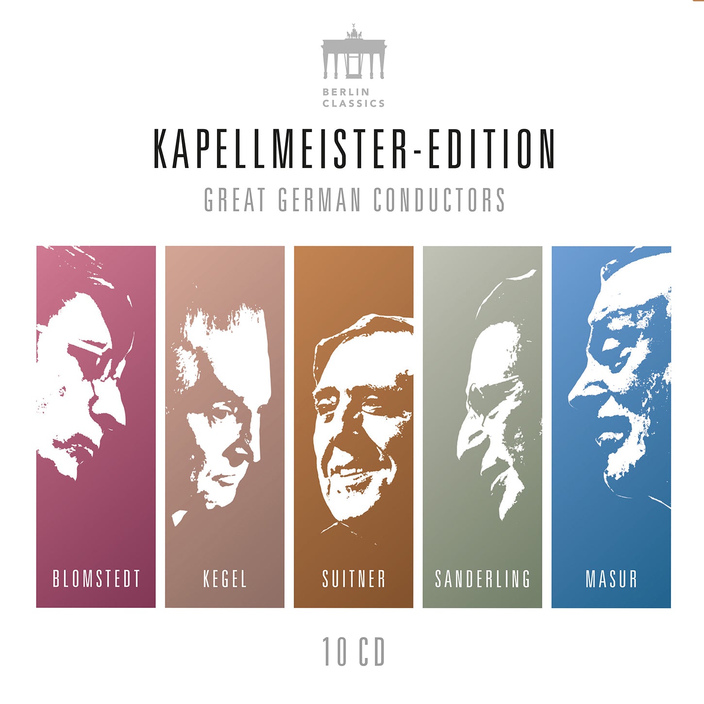 Kapellmeister Edition: Great Conductors - Blomstedt, Kegel, Suitner, Sanderling, Masur