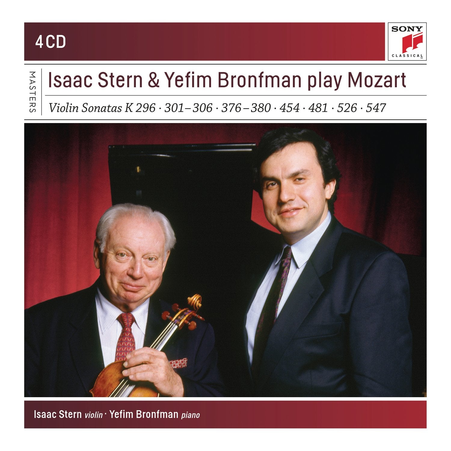 Isaac Stern & Yefim Bronfman play Mozart