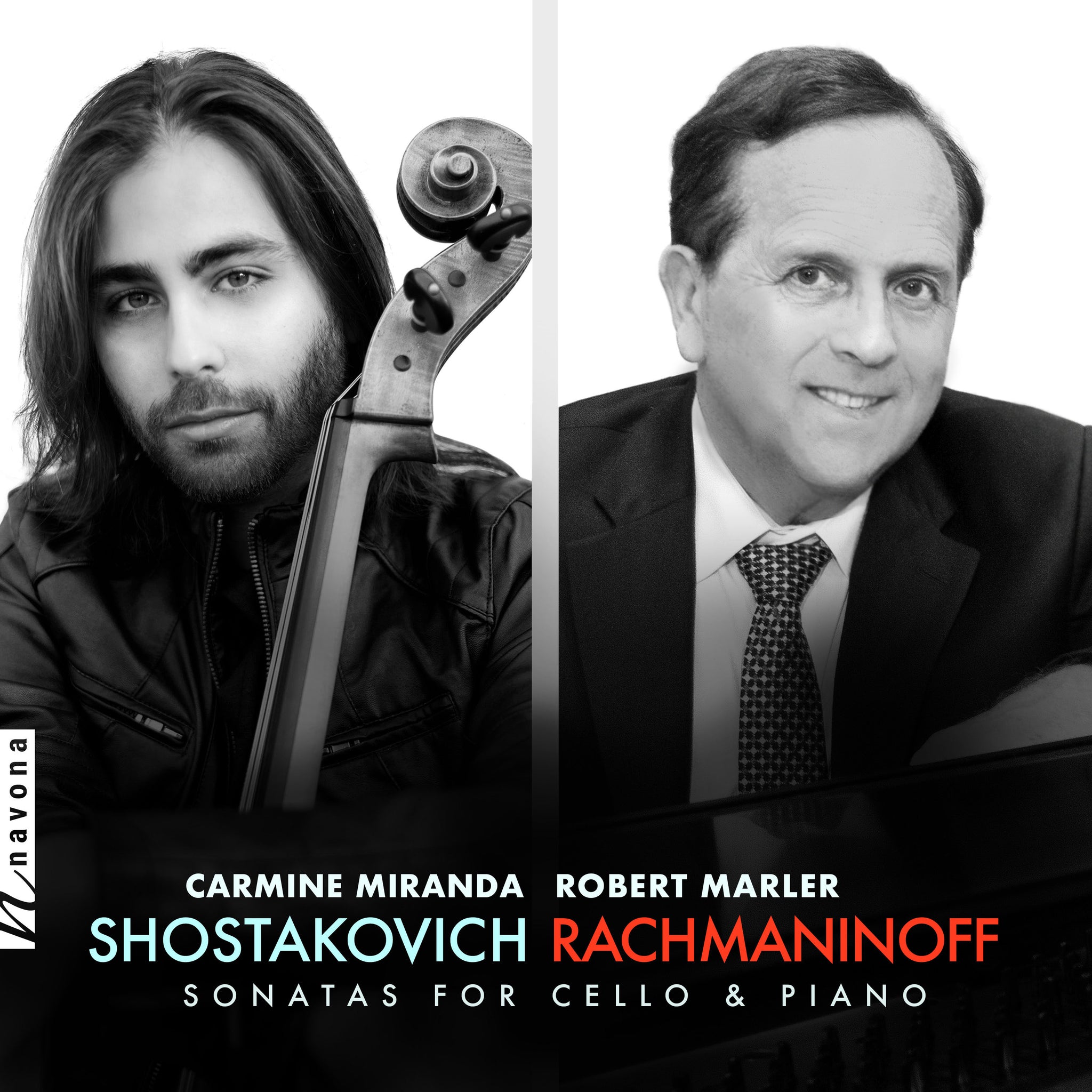 Shostakovich & Rachmaninoff: Sonatas for Cello & Piano / Miranda, Marler