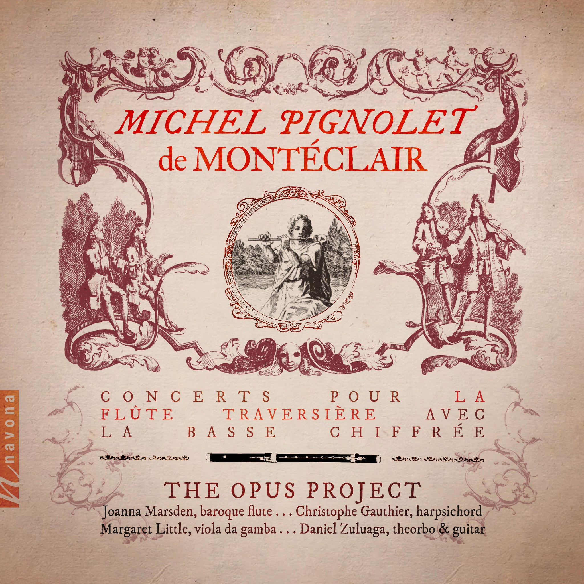Monteclair: Flute Concertos / The Opus Project