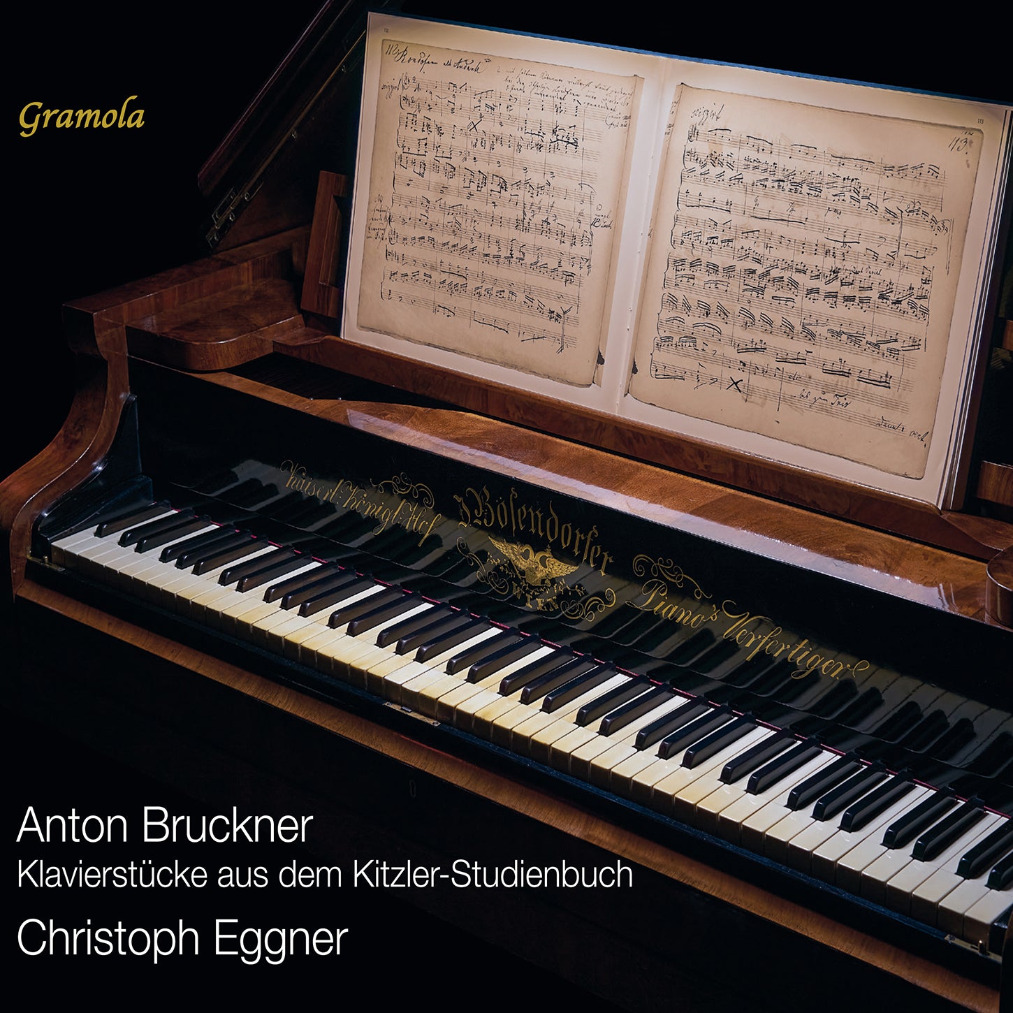 Bruckner: Piano Pieces from the Kitzler Study Book / Eggner