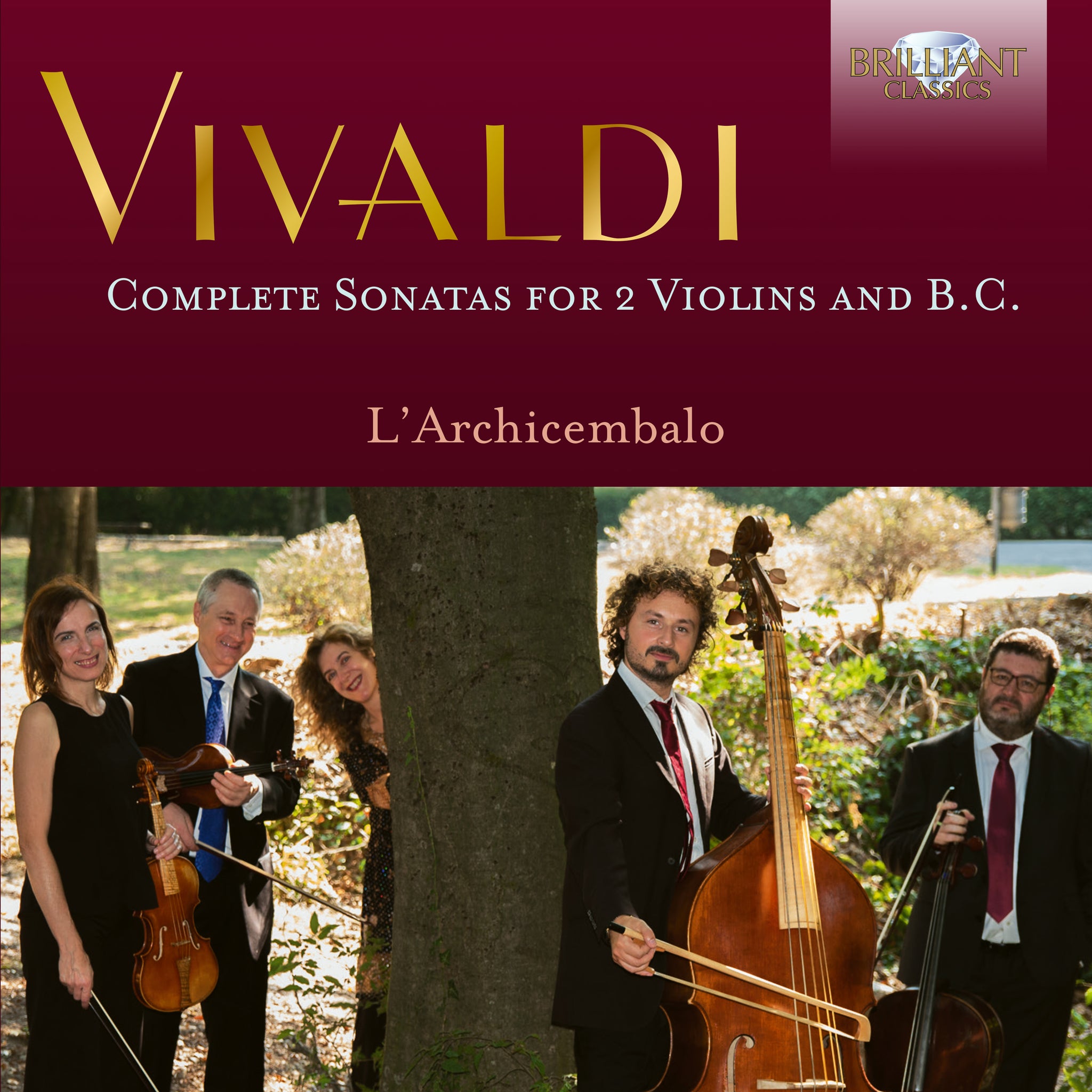 Vivaldi: Complete Sonatas for 2 Violins and B.C. / L'Archicembalo