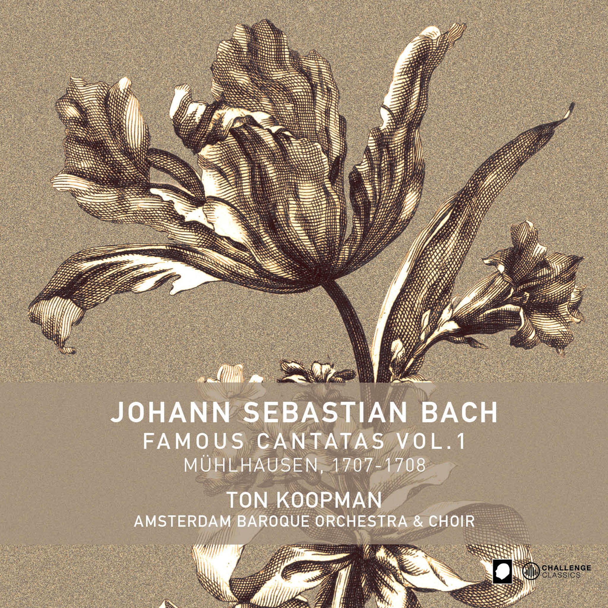 Bach: V1 - Famous Cantatas / Koopman, The Amsterdam Baroque Orchestra and Choir