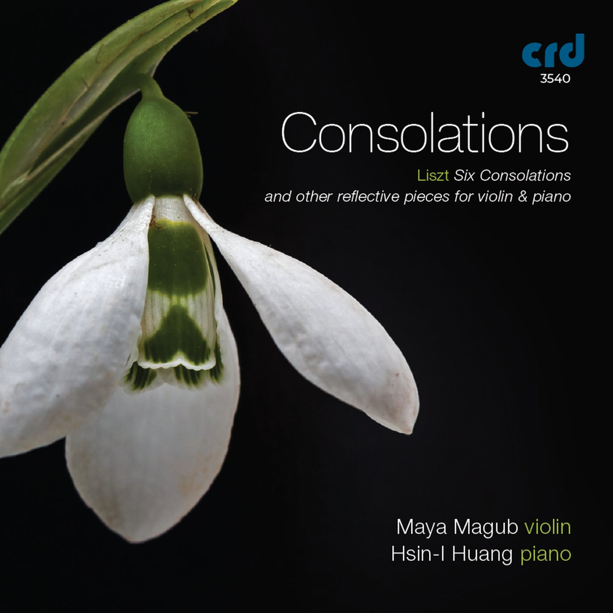 Liszt et al.: Consolations - Reflective Pieces for Violin & Piano / Magub, H. Huang