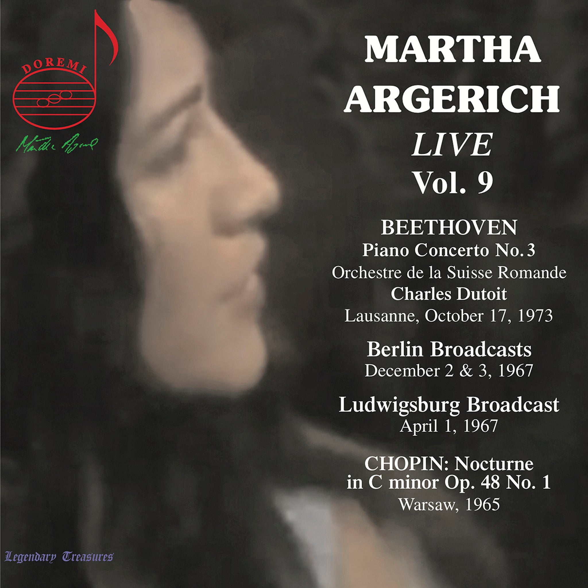 Martha Argerich Live, Vol. 9 - Beethoven & More, Onstage & On Air