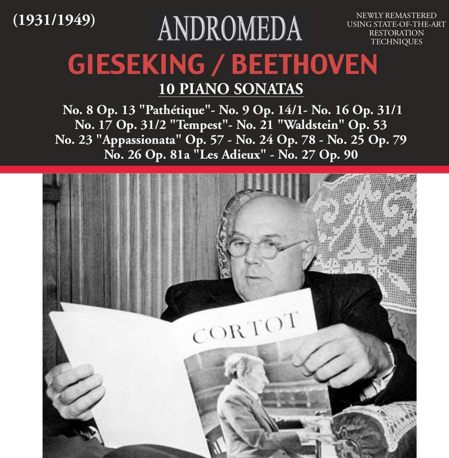Beethoven: 10 Piano Sonatas / Walter Gieseking