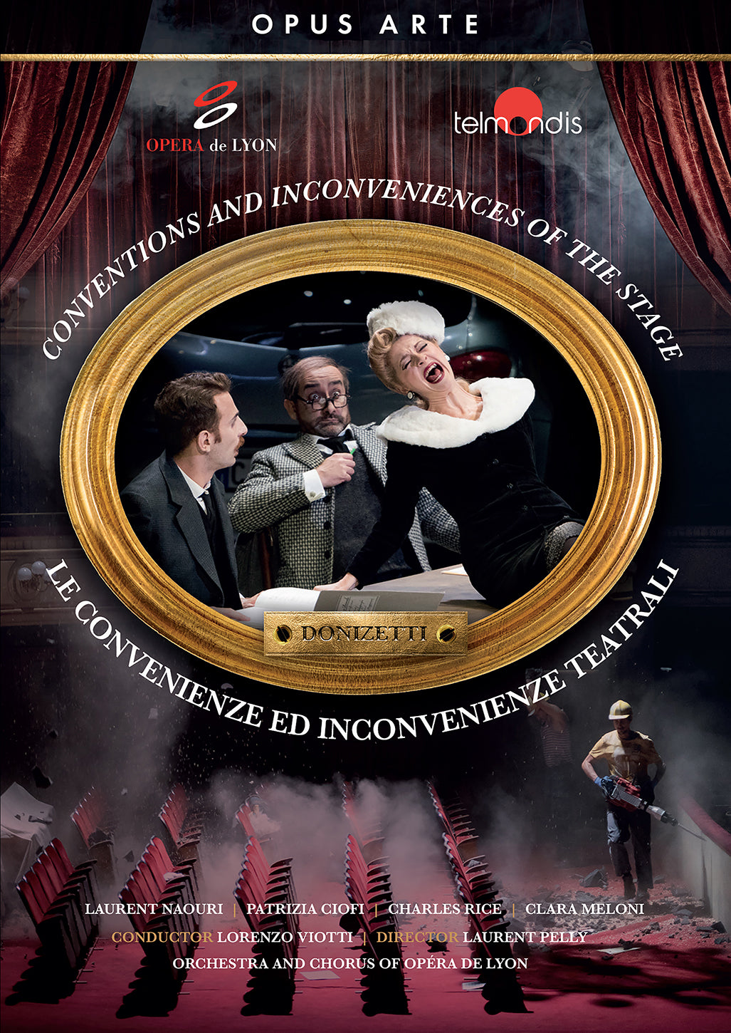 Donizetti: Le convenienze ed inconvenienze teatrali / Pelly, Opéra de Lyon [DVD]