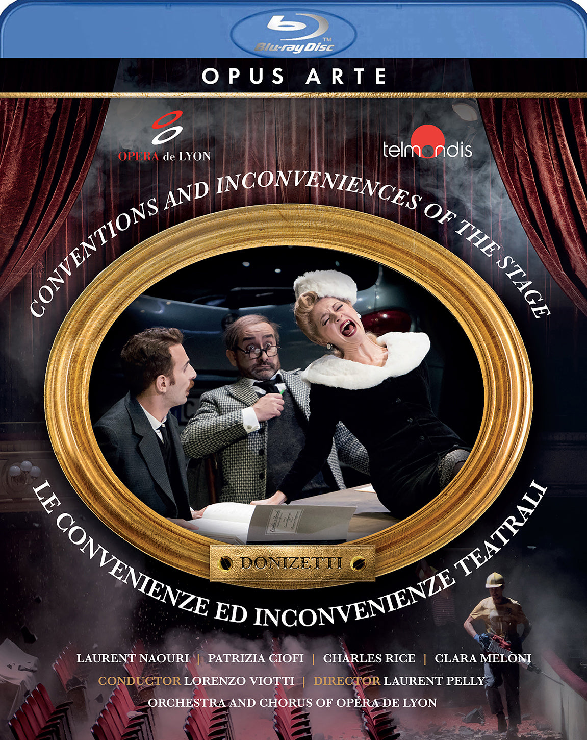 Donizetti: Le convenienze ed inconvenienze teatrali / Pelly, Opéra de Lyon [Blu-ray]