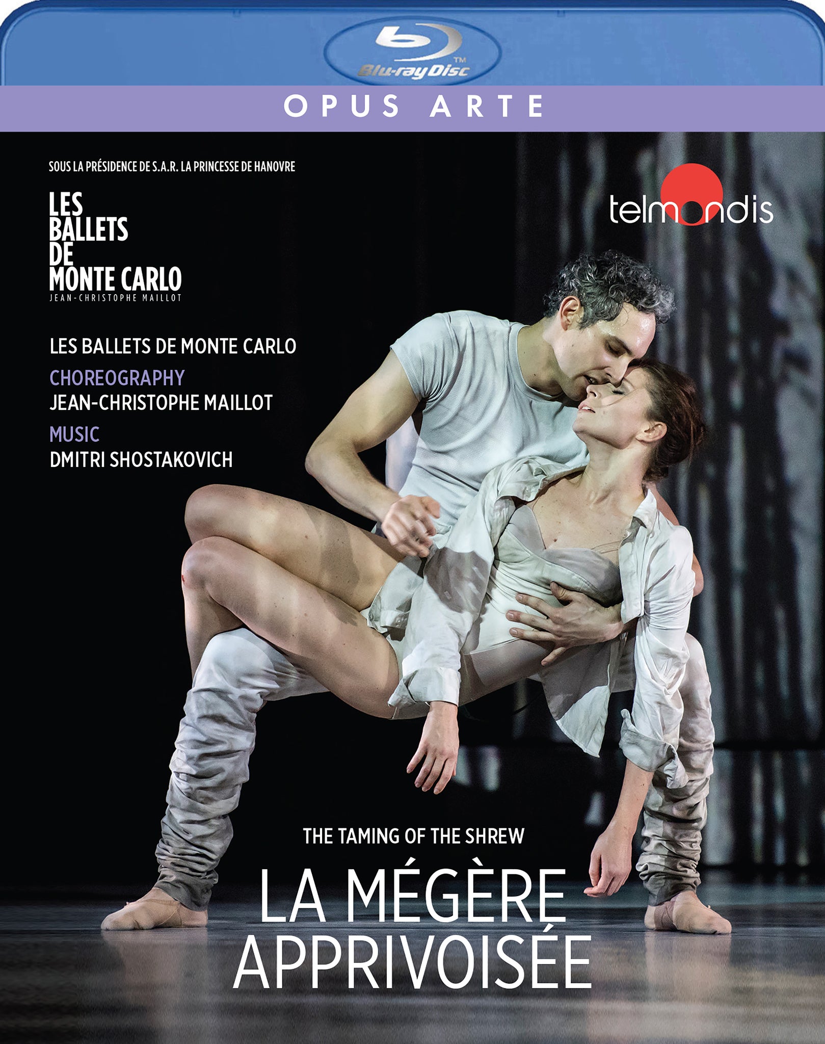 Shostakovich: La mégère apprivoisée / Maillot, Les Ballets de Monte-Carlo, Monte-Carlo Philharmonic Orchestra [Blu-ray]