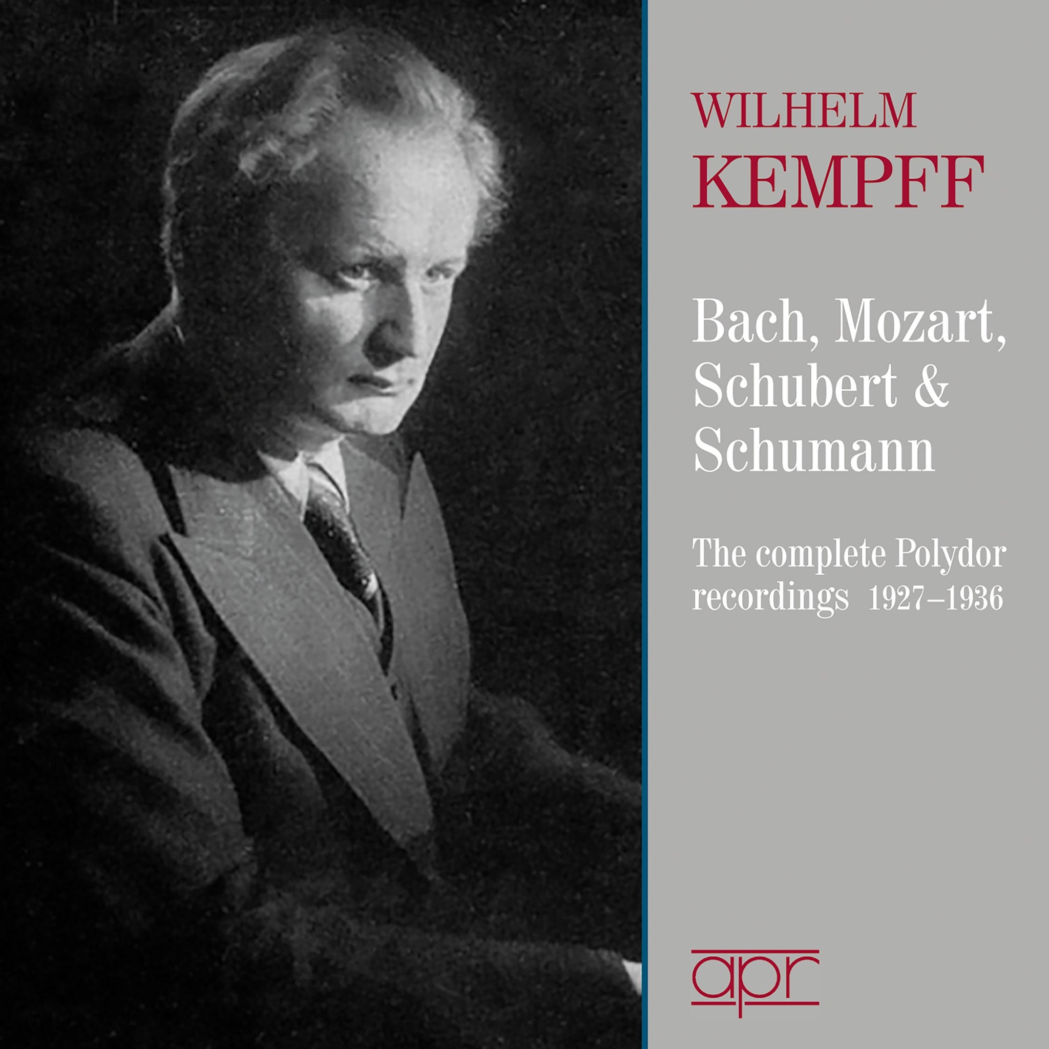 Bach, Mozart, Schubert, Schumann: The Complete Polydor Recordings (1927-1936) / Kempff - ArkivMusic