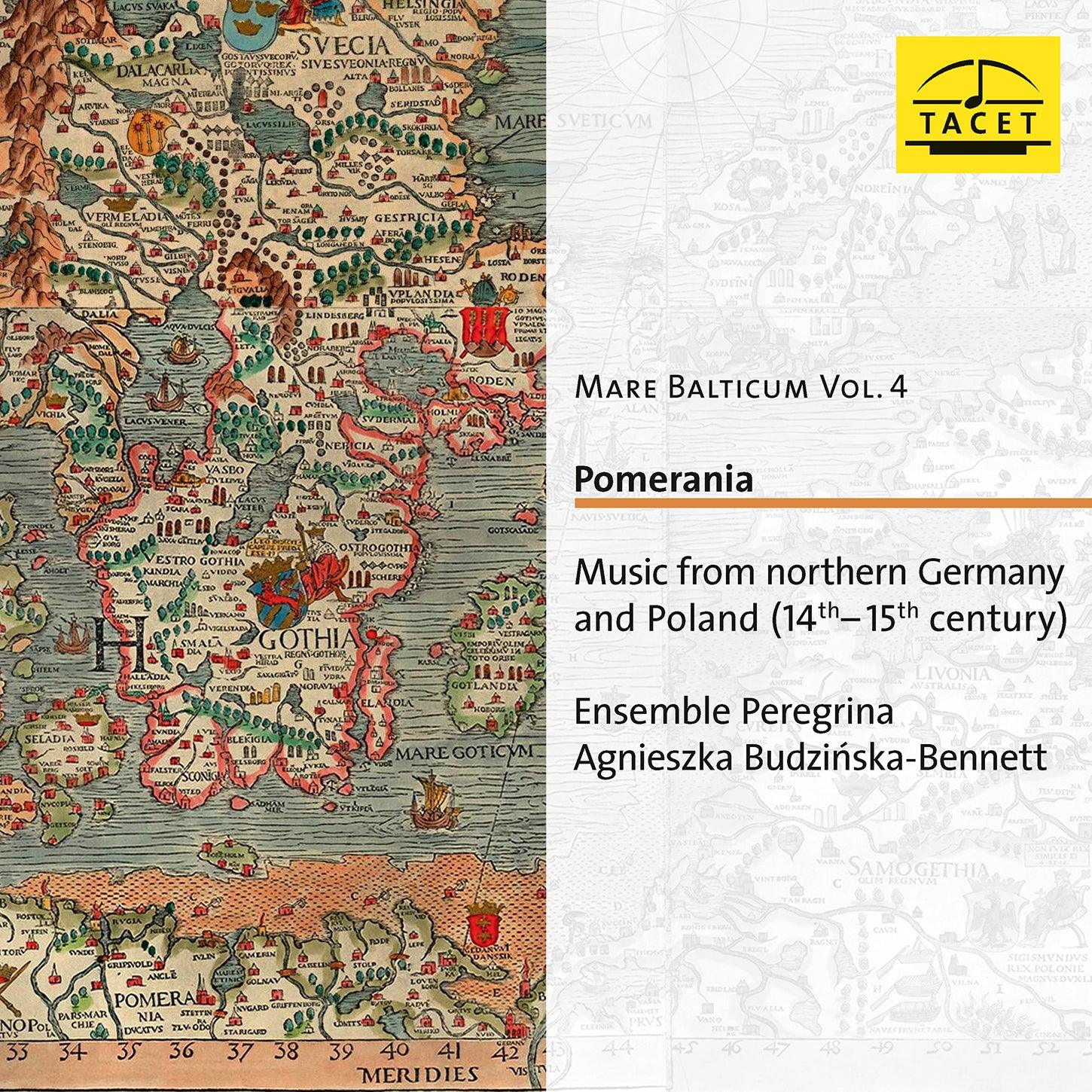 Budzinska-Bennett: Mare Balticum, Vol. 4: Pomerania / Ensemble Peregrina - ArkivMusic