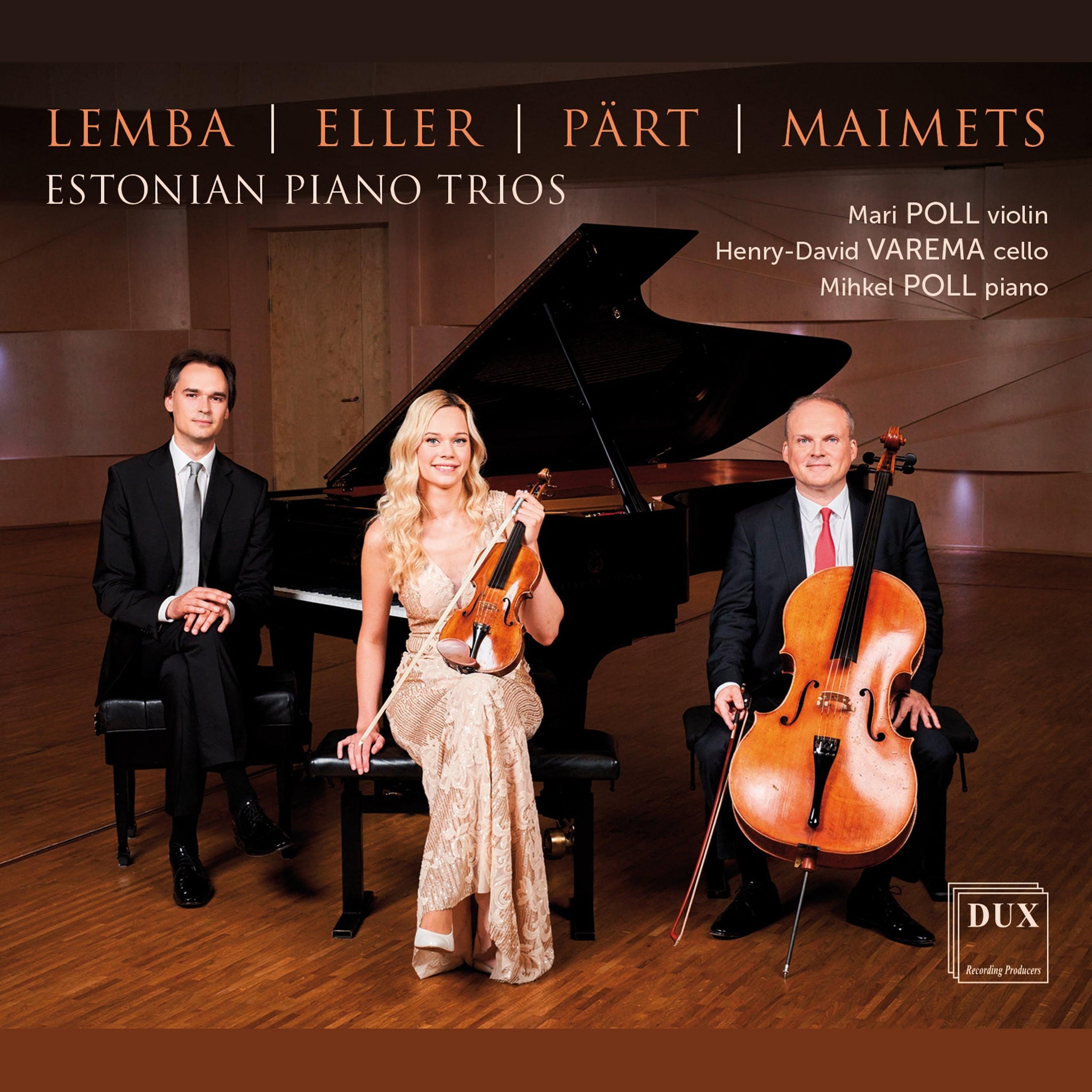 Eller, Lemba, Maimets, Pärt: Estonian Piano Trios / Poll, Varema, Poll - ArkivMusic