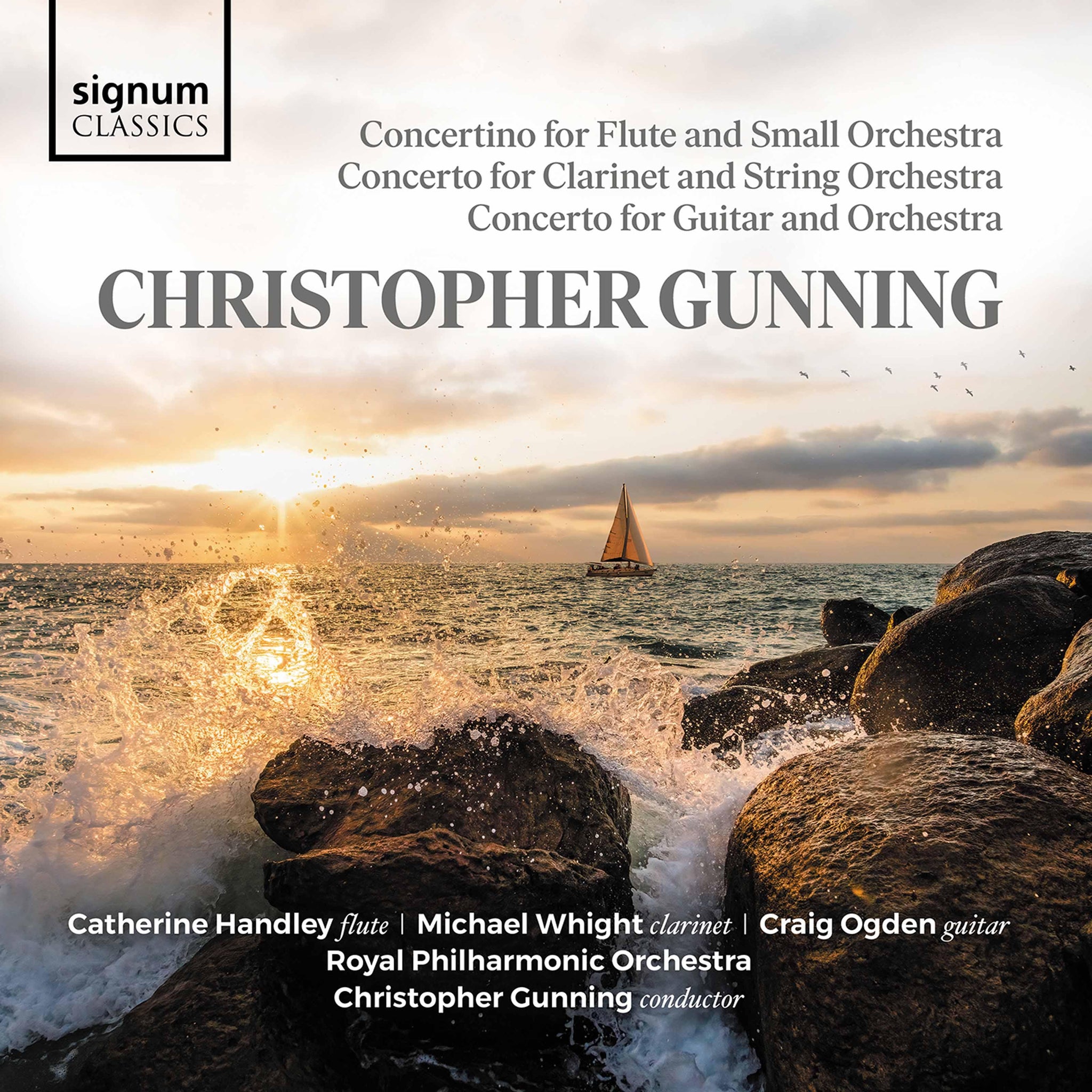 Gunning: Concerto for Guitar and Orchestra / Gunning, Royal Philharmonic Orchestra - ArkivMusic
