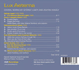 Kodály & Ligeti: Lux Aeterna - Choral Works / Soelberg, Andersen, Nordtorp, Riis, Creed, DR VokalEnsemblet - ArkivMusic