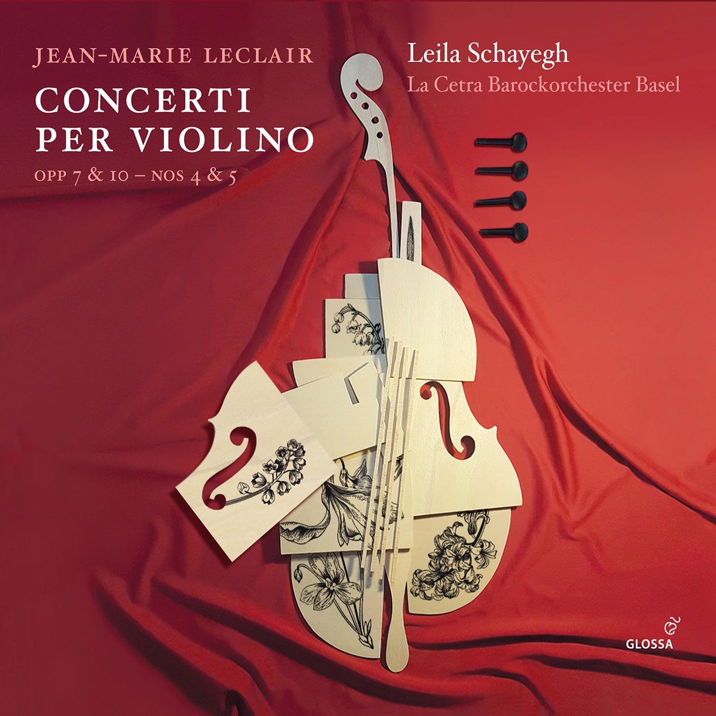 Leclair: Concerti per Violino, Opp. 7 & 10 / Schayegh, La Cetra Baroque Orchestra Basel - ArkivMusic