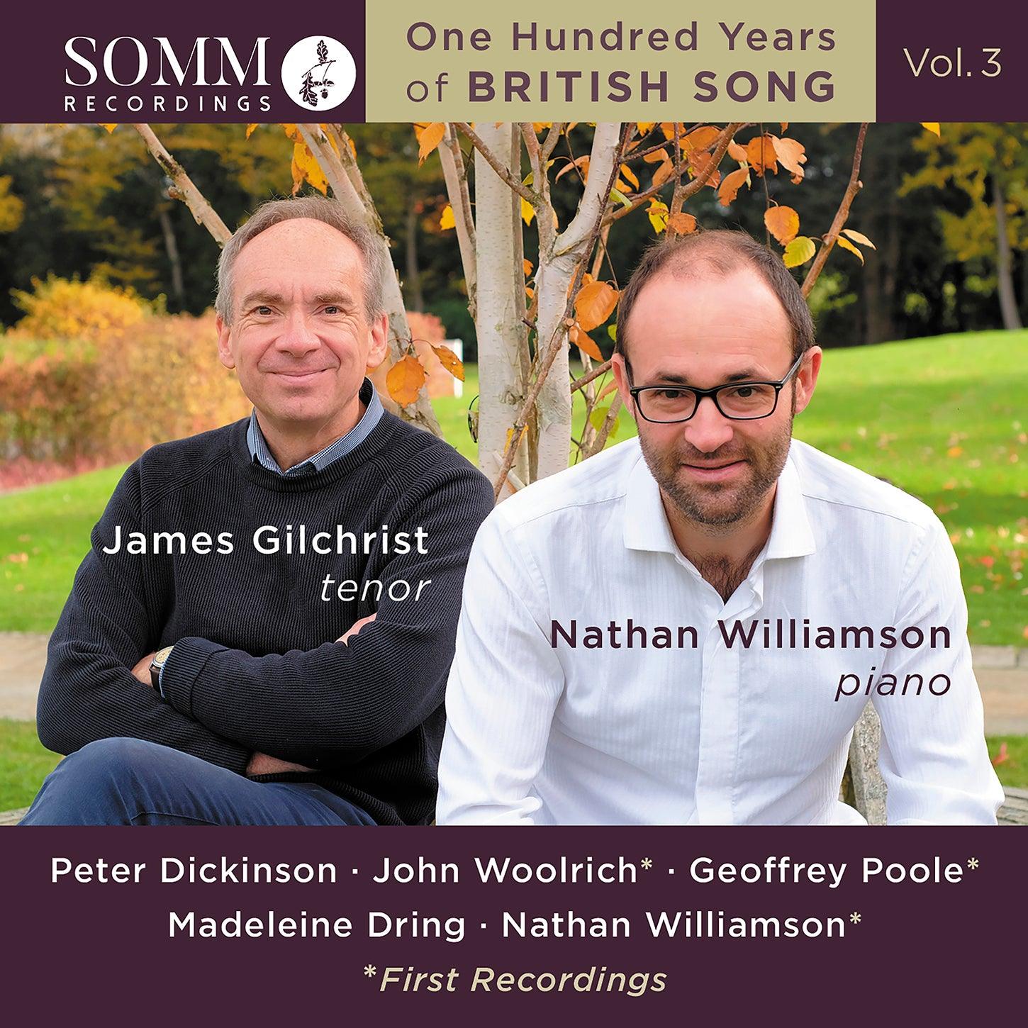 One Hundred Years of British Song, Vol. 3 / Williamson, Gilchrist - ArkivMusic