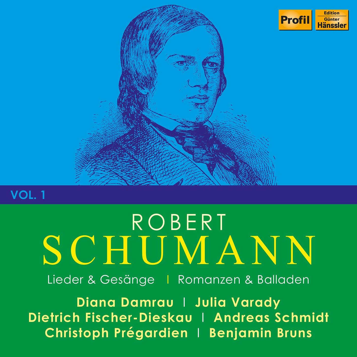R. Schumann Vol. 1: Lieder, Gesänge, Romanzen, Balladen / Damrau, Fischer-Dieskau, Prégardien et al. - ArkivMusic