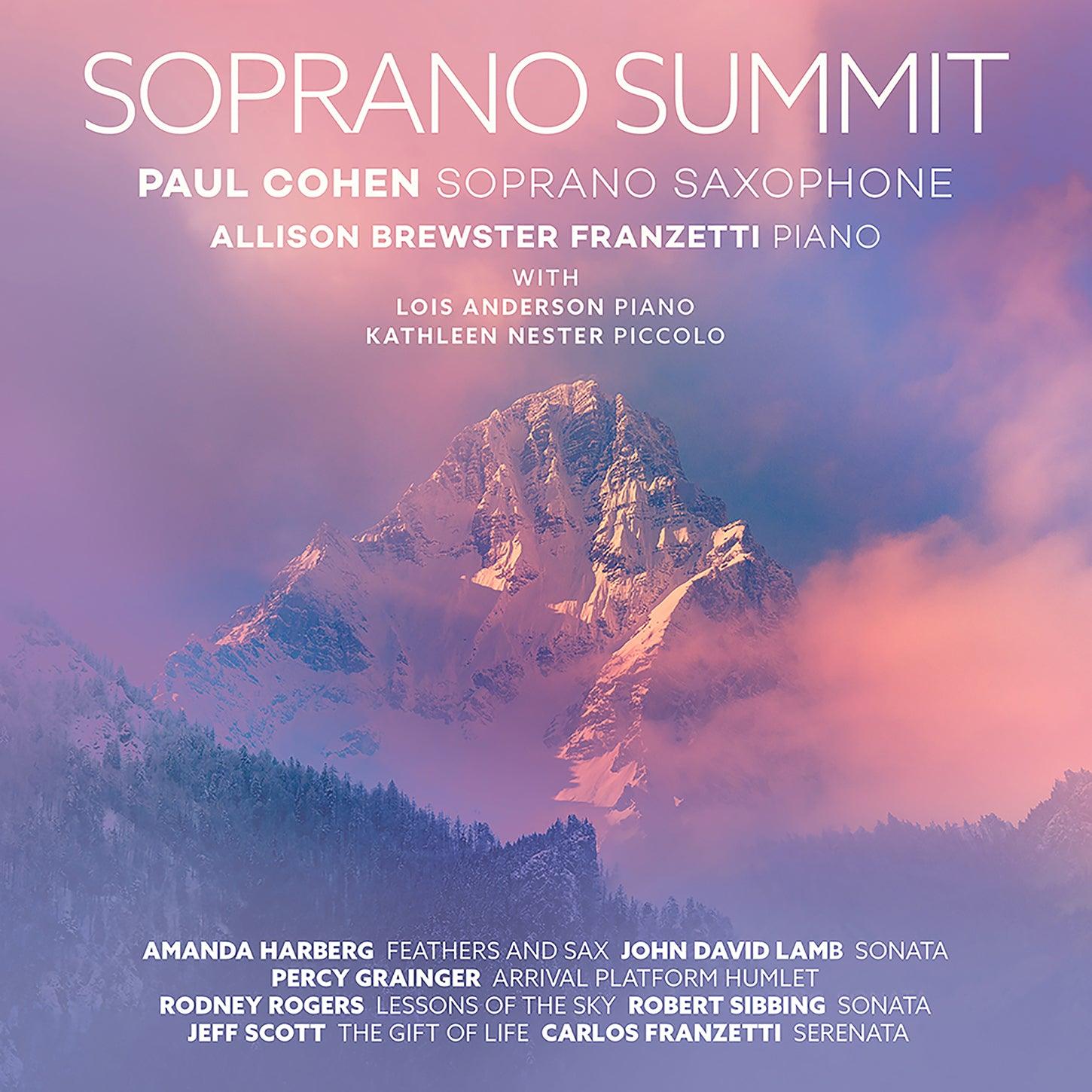 Soprano Summit: Music for High Sax and Piano / Cohen, Anderson, Nester - ArkivMusic